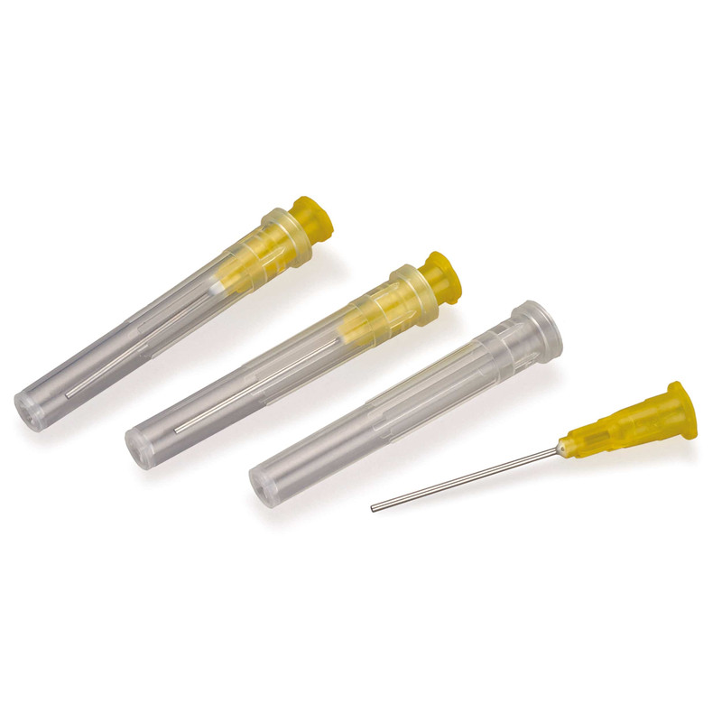 Luer Lock Stainless Steel Applicator Tips - 20 Piece - Size:20 Ga
